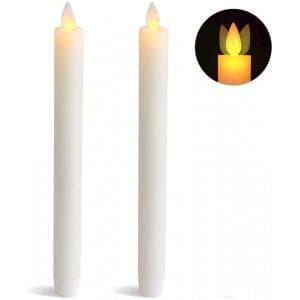 LED-kynttilänvalo 2 kpl. - Valkoinen