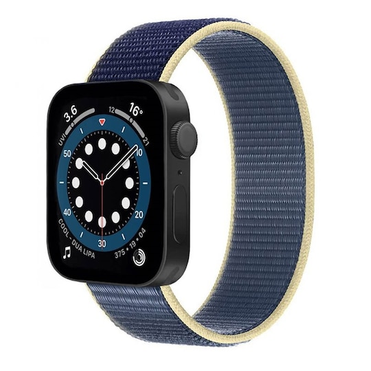 Apple Watch 7 (44 mm) Nylonrannekoru - Artic Ocean Blue