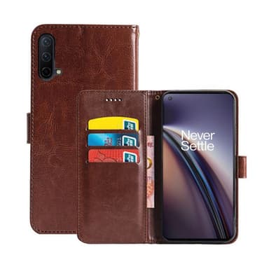 Lompakkokotelo 3-kortti OnePlus Nord CE 5G  - ruskea