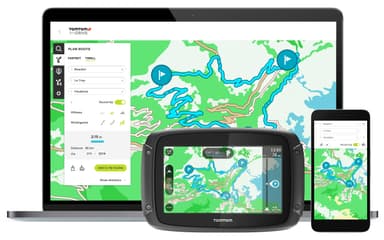 TomTom Rider 500 moottoripyöränavigaattori