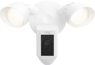 Ring Floodlight Cam Plus turvakamera (valkoinen)