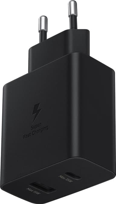 Samsung 35W Power Adapter Duo seinälaturi (musta)