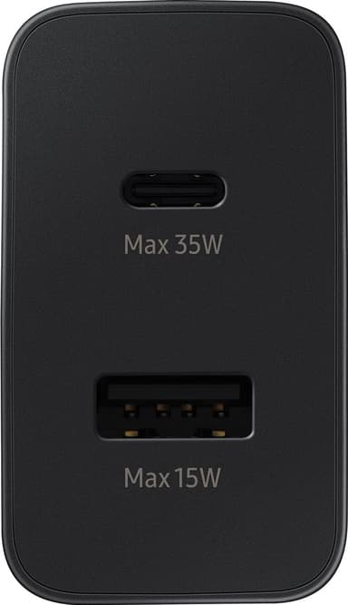 Samsung 35W Power Adapter Duo seinälaturi (musta)