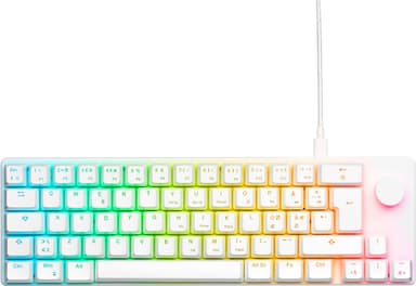 JLT Loop Compact mekaaninen RGB näppäimistö (valkoinen)