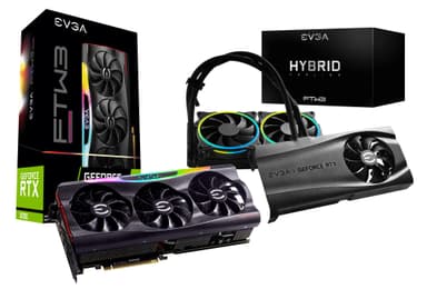 EVGA GF RTX 3090 FTW3 ULTRA GAMING + HYBRID Kit Cooler BU