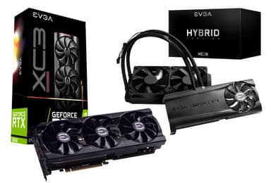 EVGA GF RTX 3090 XC3 ULTRA GAMING + HYBRID Kit Cooler BU