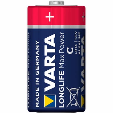 Varta Longlife Max Power C paristot (2 kpl)
