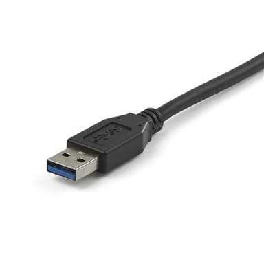 StarTech.com USB31AC1M, 1 m, USB A, USB C, USB 3.2 Gen 2 (3.1 Gen 2), 10000 Mbit/s, Musta