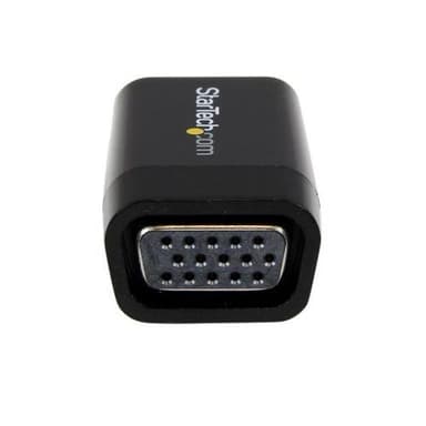 StarTech.com HD2VGAMICRO, Musta