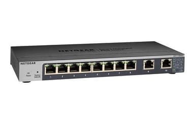 Netgear GS110EMX, Hallittu, L2, 10G Ethernet (100/1000/10000), Telineasennus