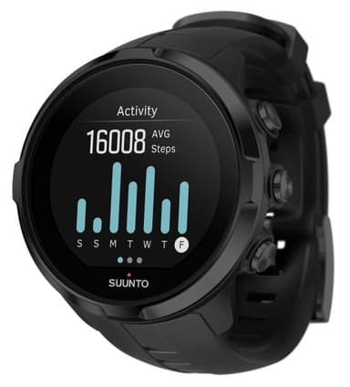 Suunto Spartan Sport Wrist HR urheilukello (syvä musta)