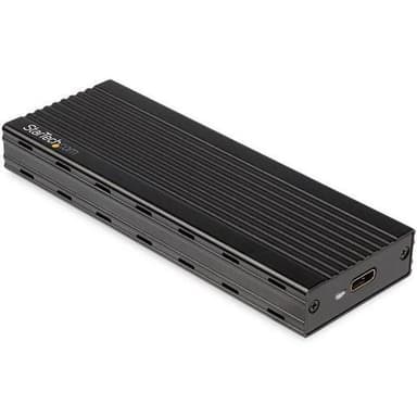 StarTech.com M2E1BMU31C, SSD-kotelo, M.2, M.2, 10 Gbit/s, USB-liitettävyys, Musta
