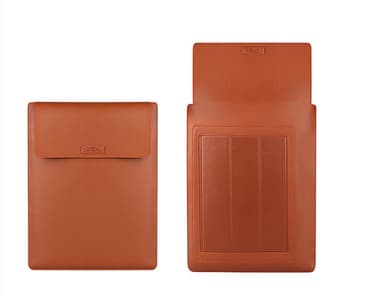 Kannettavan tietokoneen kotelo ja kannettavan tietokoneen tuki 14,1 "-15,6", Brown