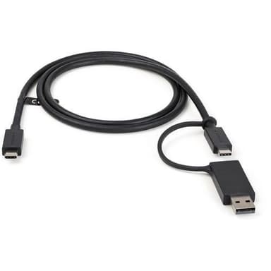StarTech.com USBCCADP, 1 m, USB C, USB C, USB 3.2 Gen 2 (3.1 Gen 2), 10000 Mbit/s, Musta