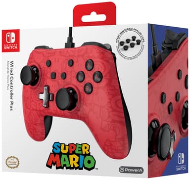 PowerA Nintendo Switch Plus Super Mario Edition ohjain