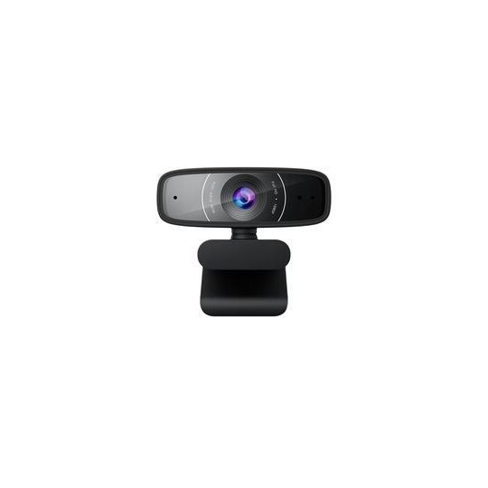 ASUS Webcam C3, 1920 x 1080 pikseliä, 30 fps, USB 2.0, Musta, Klipsi