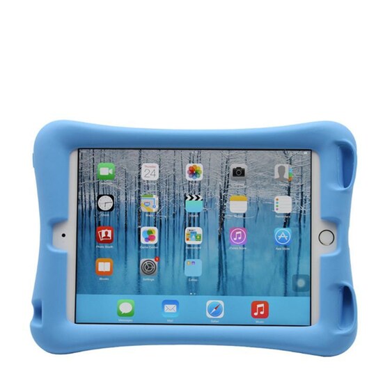 iPad Air 1 / iPad Air 2 silikonikotelo tuella, sininen