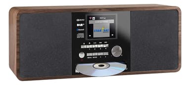 EHDOTON DABMAN i200 CD, DAB + / FM ja Internet-radio, BT, CD, puu