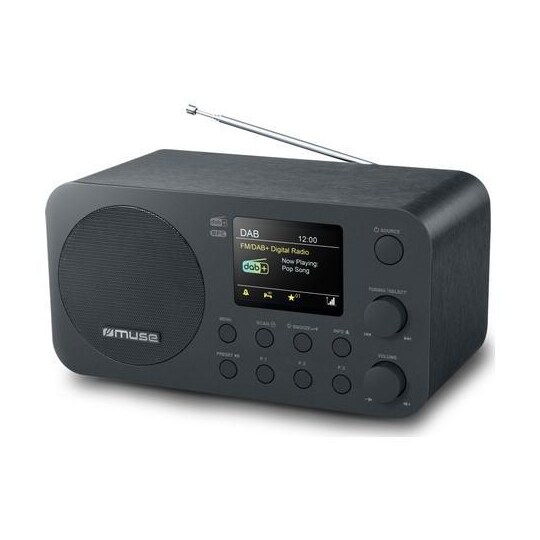 M-128 DBT Radio DAB + FM BT musta