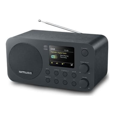 M-128 DBT Radio DAB + FM BT musta