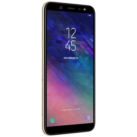 Samsung Galaxy A6 älypuhelin (kulta)