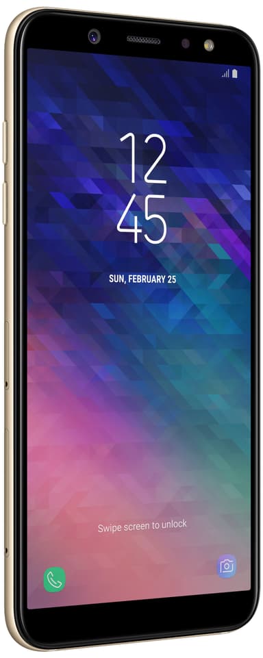 Samsung Galaxy A6 älypuhelin (kulta)
