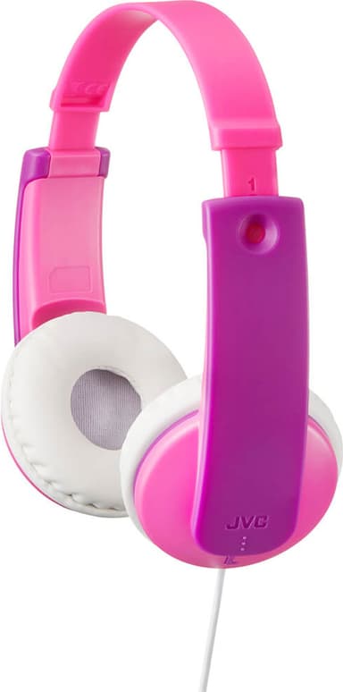 JVC Kids KD7 85dB on-ear kuulokkeet (pinkki)