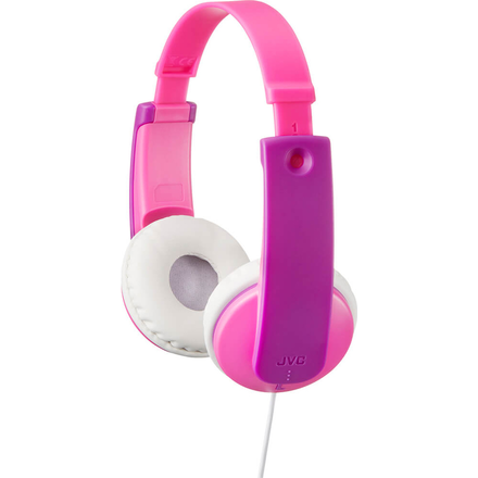 JVC Kids KD7 85dB on-ear kuulokkeet (pinkki)