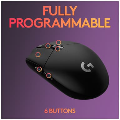 Logitech G305 langaton pelihiiri (musta)