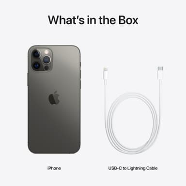 iPhone 12 Pro - 5G älypuhelin 128GB (grafiitti)