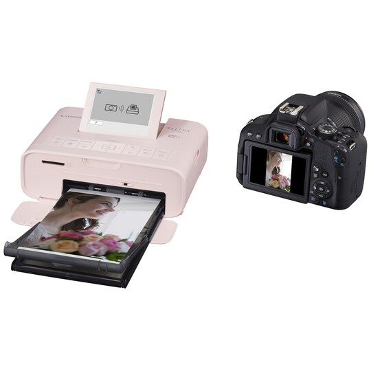 Canon Selphy CP1300 WiFi valokuvatulostin (pinkki)