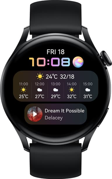 Huawei Watch 3 Active Edition älykello 46 mm (musta)