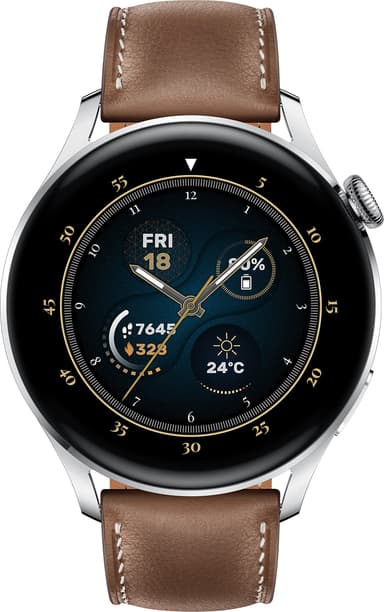 Huawei Watch 3 Classic Edition älykello 46 mm (ruskea)