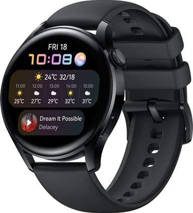 Huawei Watch 3 Active Edition älykello 46 mm (musta)