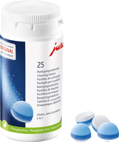 Jura 3-vaiheiset puhdistuskapselit 24190