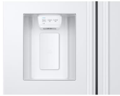 Samsung side-by-side jääkaappipakastin (valkoinen)