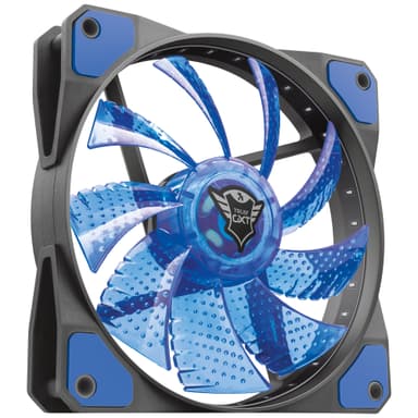 Trust GXT 762 LED-valaistu PC tuuletin (sininen)