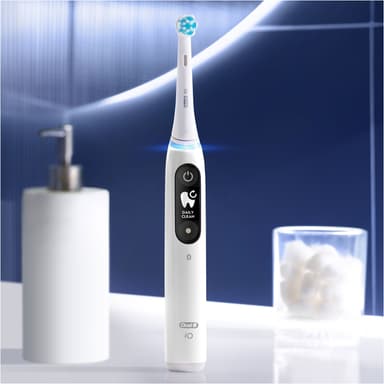 Oral-B iO6 Sensitive sähköhammasharja tuplapakkaus 378198 (val./pink.)