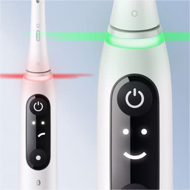 Oral-B iO6 Sensitive sähköhammasharja tuplapakkaus 378198 (val./pink.)