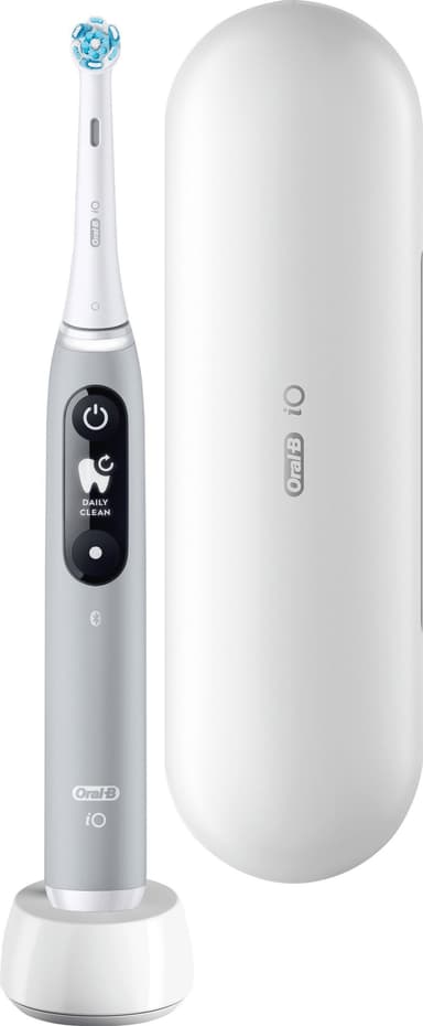 Oral-B iO6 sähköhammasharja 377788 (harmaa opaali)