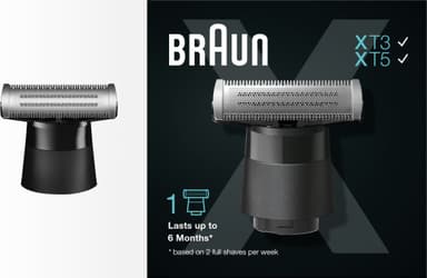 Braun XT10 ajopää, varaosa 400585