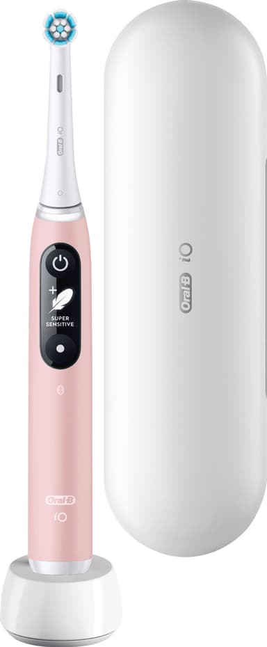 Oral-B iO6 Sensitive sähköhammasharja 378143 (pinkki hiekka)