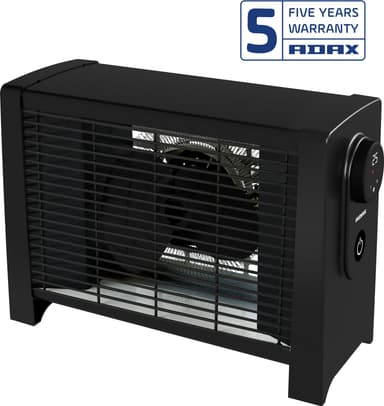 Adax Ena lämmitystuuletin VV1120DTFB (musta)