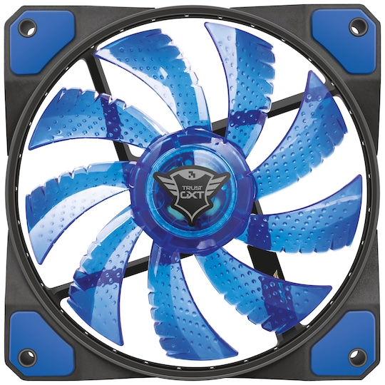 Trust GXT 762 LED-valaistu PC tuuletin (sininen)