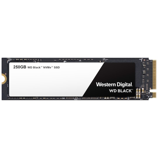 WD Black NVMe M.2 SSD muisti (250 GB)