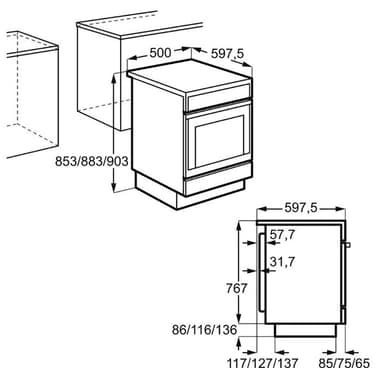 Electrolux liesi EKS50150OW
