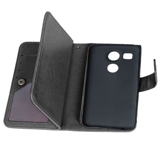Lompakkotelo Flexi 9-kortti LG Nexus 5X (H791)