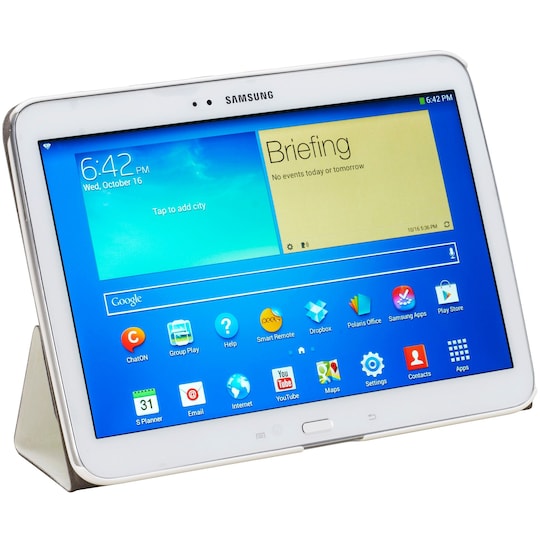 Sandstrøm Galaxy Tab 3 10" suojakotelo (valkoinen)
