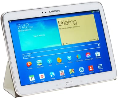 Sandstrøm Galaxy Tab 3 10" suojakotelo (valkoinen)