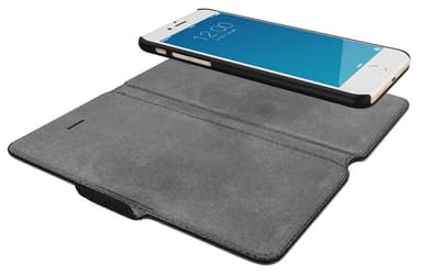 iDeal Fashion iPhone 6/7/8/SE Gen. 2/3 lompakkokotelo (musta)